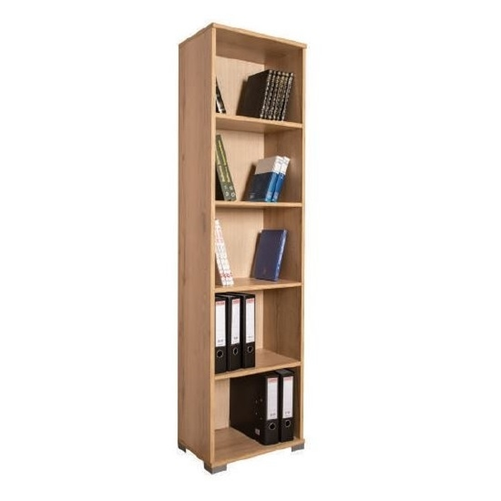 ΒΙΒΛΙΟΘΗΚΗ ΕΛΛΗΝΙΚΗΣ ΚΑΤΑΣΚΕΥΗΣ 50x32x187cm  ALN 501  