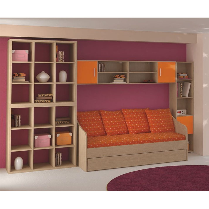 Silky Children's Bedroom Set - 6 Pieces