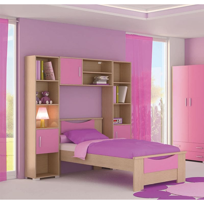 Smile Children's Bedroom Set - 4 Pieces