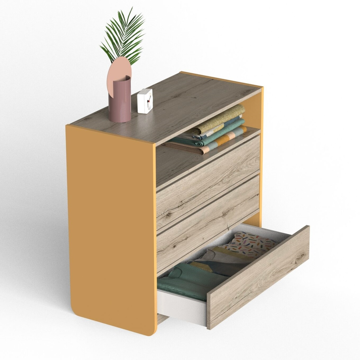 Συρταριέρα Somo Ελληνικής Κατασκευής 90x44xH94cm ALN