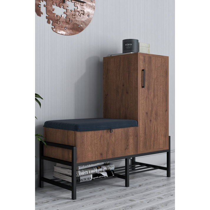 FIGO ΕΠΙΠΛΟ ΕΙΣΟΔΟΥ - ΠΑΠΟΥΤΣΟΘΗΚΗ Μ 90 * Π 40 * Υ 90cm ΚΑΡΥΔΙ