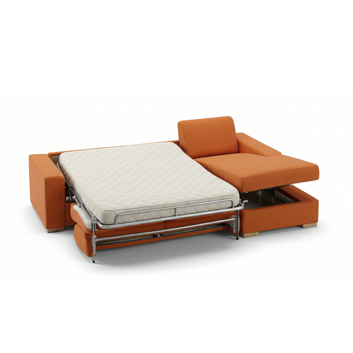 Θέτις Καναπές Γωνία - Κρεβάτι 275x185cm