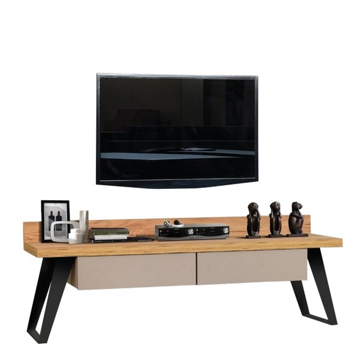 Lennox Έπιπλο Τηλεόρασης Ελληνικής Κατασκευής 150x45xH50cm