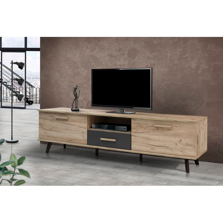 ΕΠΙΠΛΟ TV SIXTIES ΜΕΛΑΜΙΝΗ ΕΛΛΗΝΙΚΗΣ ΚΑΤΑΣΚΕΥΗΣ LNA 220*45*55