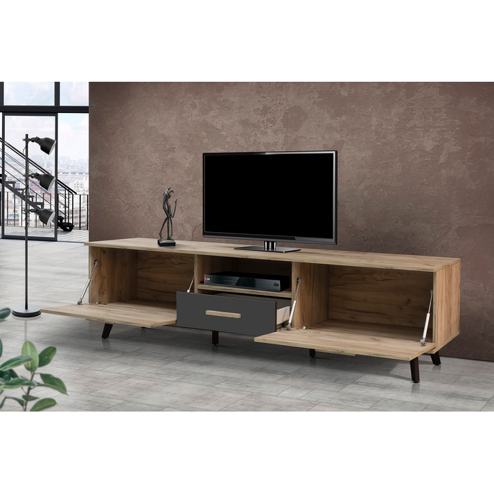 ΕΠΙΠΛΟ TV SIXTIES ΜΕΛΑΜΙΝΗ ΕΛΛΗΝΙΚΗΣ ΚΑΤΑΣΚΕΥΗΣ LNA 220*45*55