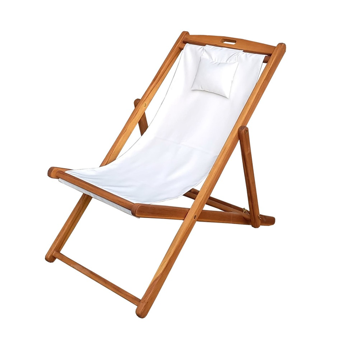 Comfort Πολυθρόνα Relax Λευκή Ανακλινόμενη 66x108x105cm