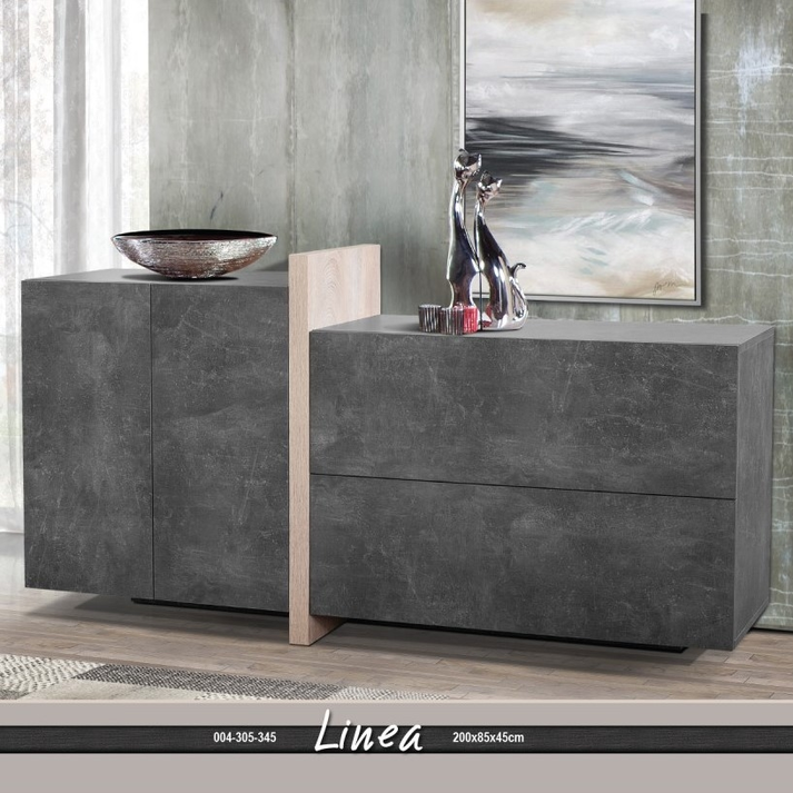 LINEA Μπουφές Ελληνικής Κατασκευής 200x45xH85cm 
