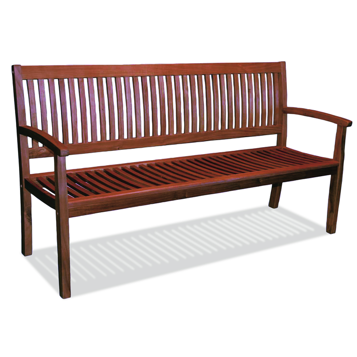 Ξύλινος Καναπές 3 Θέσεων 158x62x88 Acacia Wood