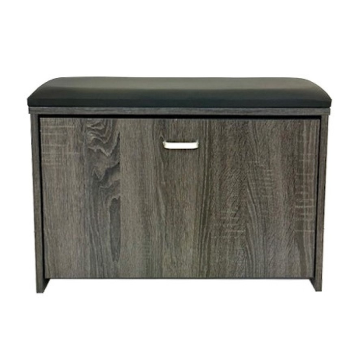 ΠΑΠΟΥΤΣΟΘΗΚΗ 60x24x41cm ΓΚΡΙ ΟΞΙΑ