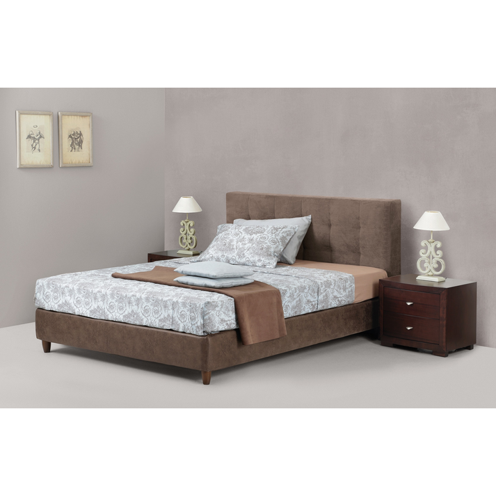 ΚΡΕΒΑΤΙ ΥΦΑΣΜΑ Ή ΔΕΡΜΑΤΙΝΗ 110/140/150/160 VITTORIA LINEA BED 