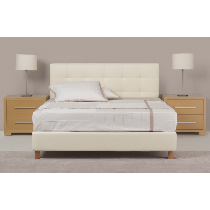 ΚΡΕΒΑΤΙ ΥΦΑΣΜΑ Ή ΔΕΡΜΑΤΙΝΗ 110/140/150/160 VITTORIA LINEA BED 