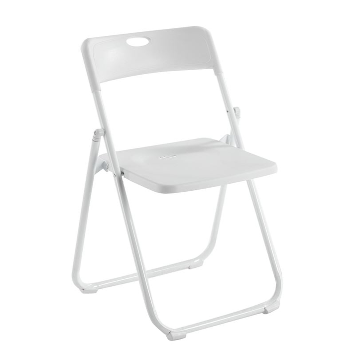 WENDY Καρέκλα Πτυσσόμενη, Μέταλλο Βαφή Άσπρο, PP Απόχρωση Άσπρο